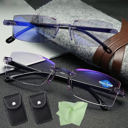 GAFAS MULTIFOCALES 2 EN 1 CON PROTECCIÓN CONTRA LUZ AZUL - EYEGLASSES PRO