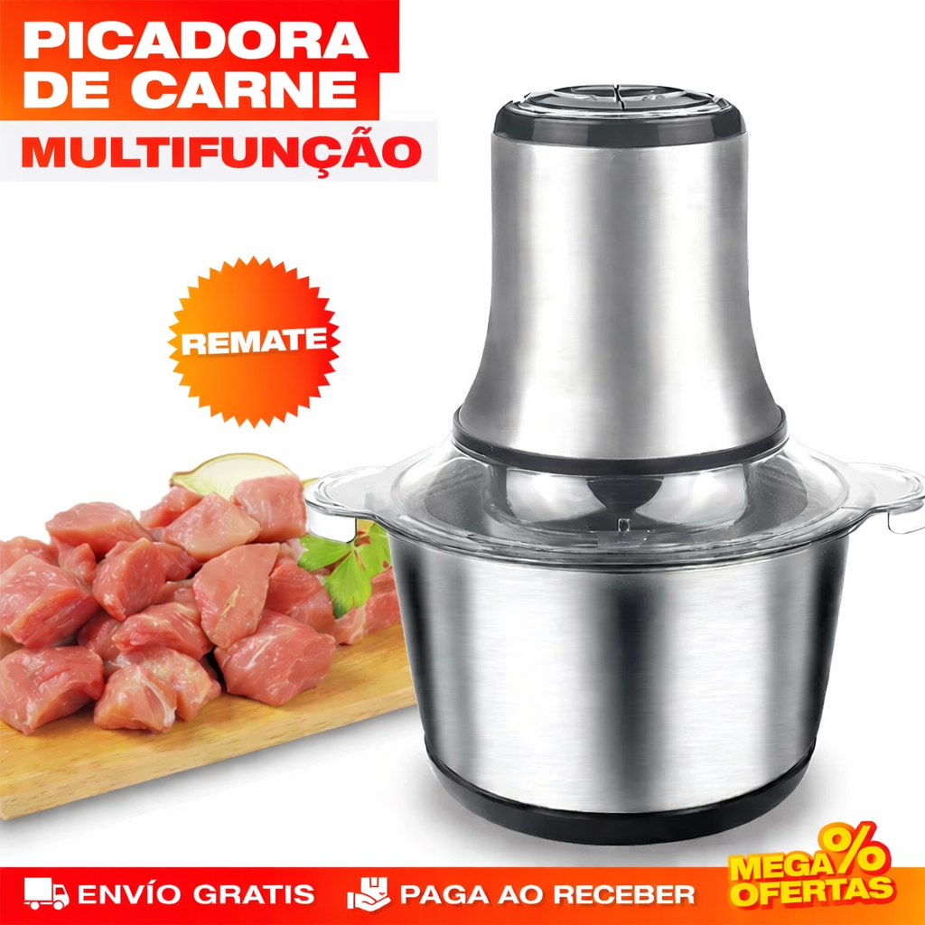 MOLINHO ELÉTRICO DE AÇO INOXIDÁVEL 2 LITROS - MOLINOX™