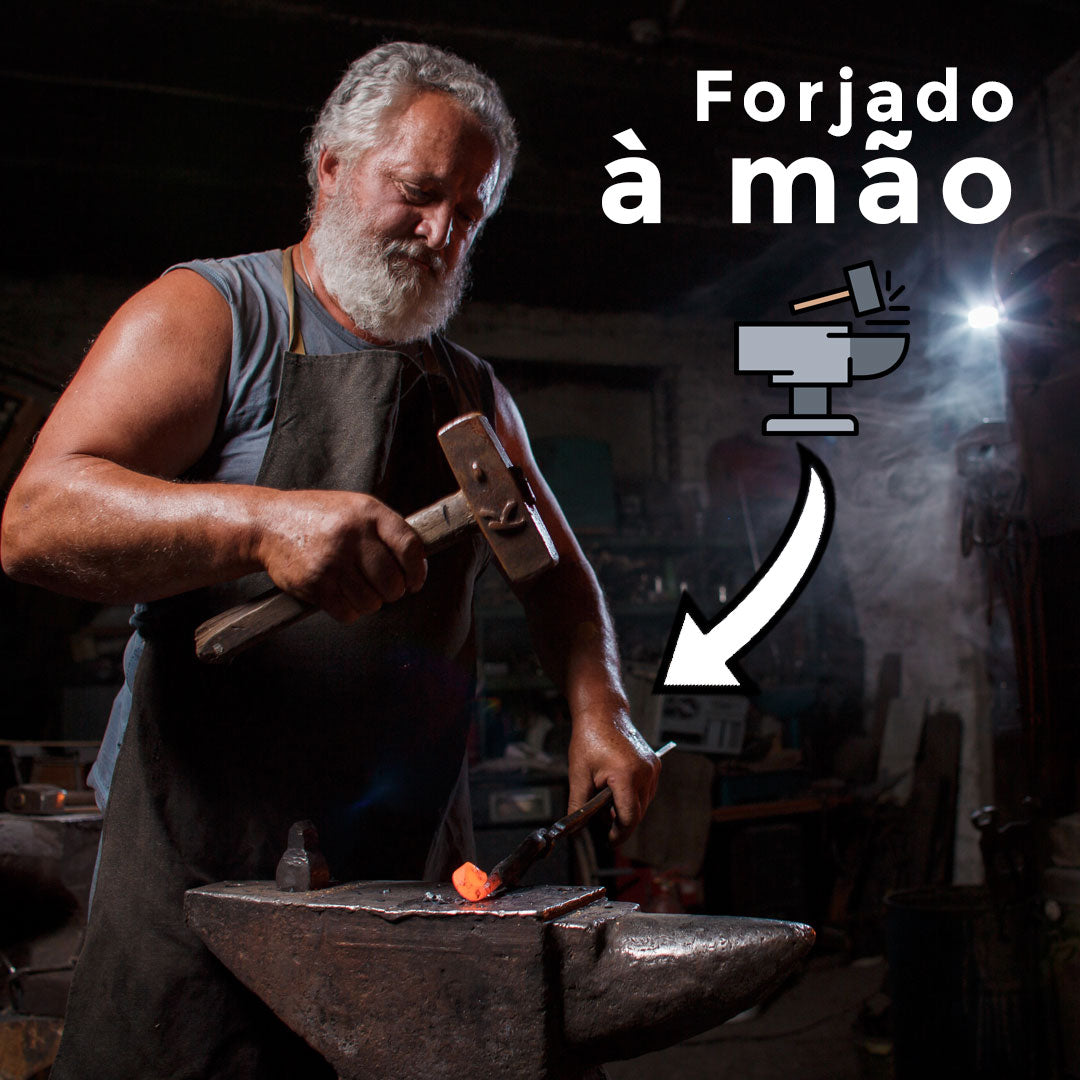 Faca MultiUsos 100% Forjada à Mão - KNIFE JAP