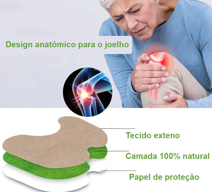 ADESIVOS TERAPÊUTICOS PARA O ALÍVIO DO JOELHO E DAS ARTICULAÇÕES - PROKNEE™