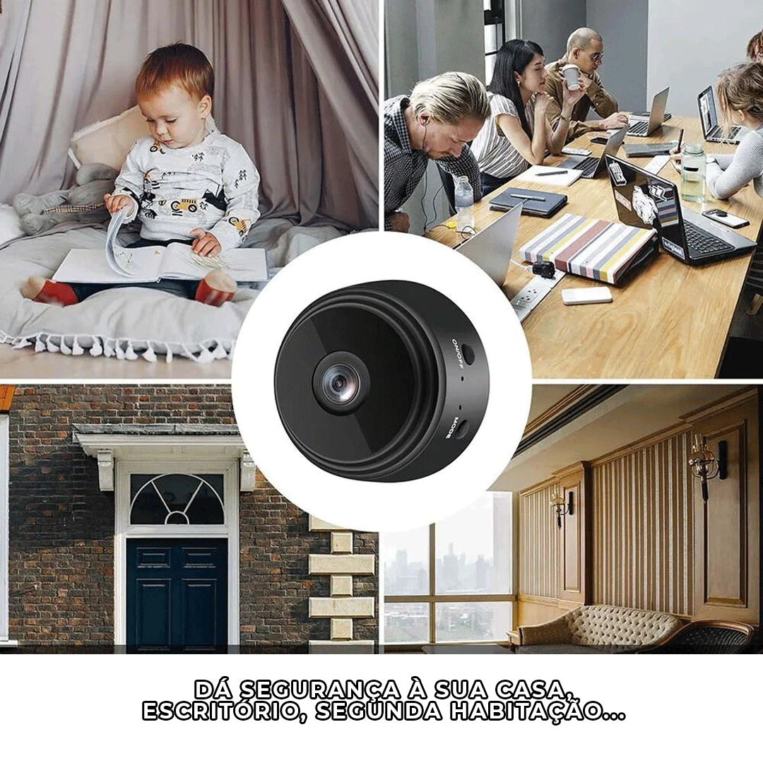 MINI-CÂMARA DE VIGILÂNCIA - SPYPAL™