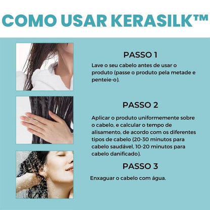 Creme Alisante e Hidratante de Queratina - KERA PRO™