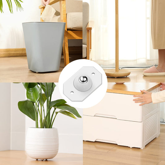 MINI RUEDAS GIRATORIAS AUTO-ADHESIVAS 360  - MOVY™