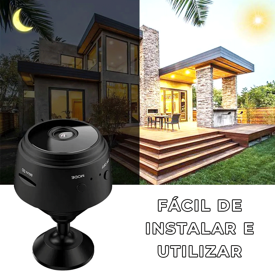 MINI-CÂMARA DE VIGILÂNCIA - SPYPAL™