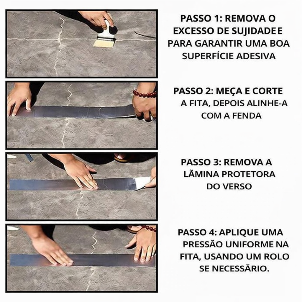 FITA IMPERMEÁVEL DE VEDAÇÃO ULTRARRESISTENTE À PROVA DE ÁGUA  - FLEX FORTE™