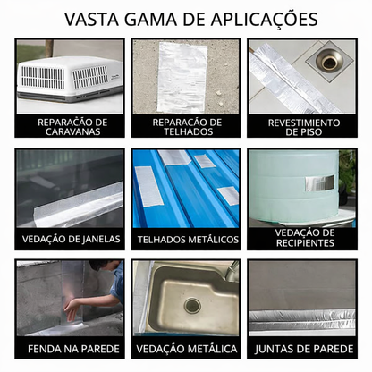 FITA IMPERMEÁVEL DE VEDAÇÃO ULTRARRESISTENTE À PROVA DE ÁGUA  - FLEX FORTE™