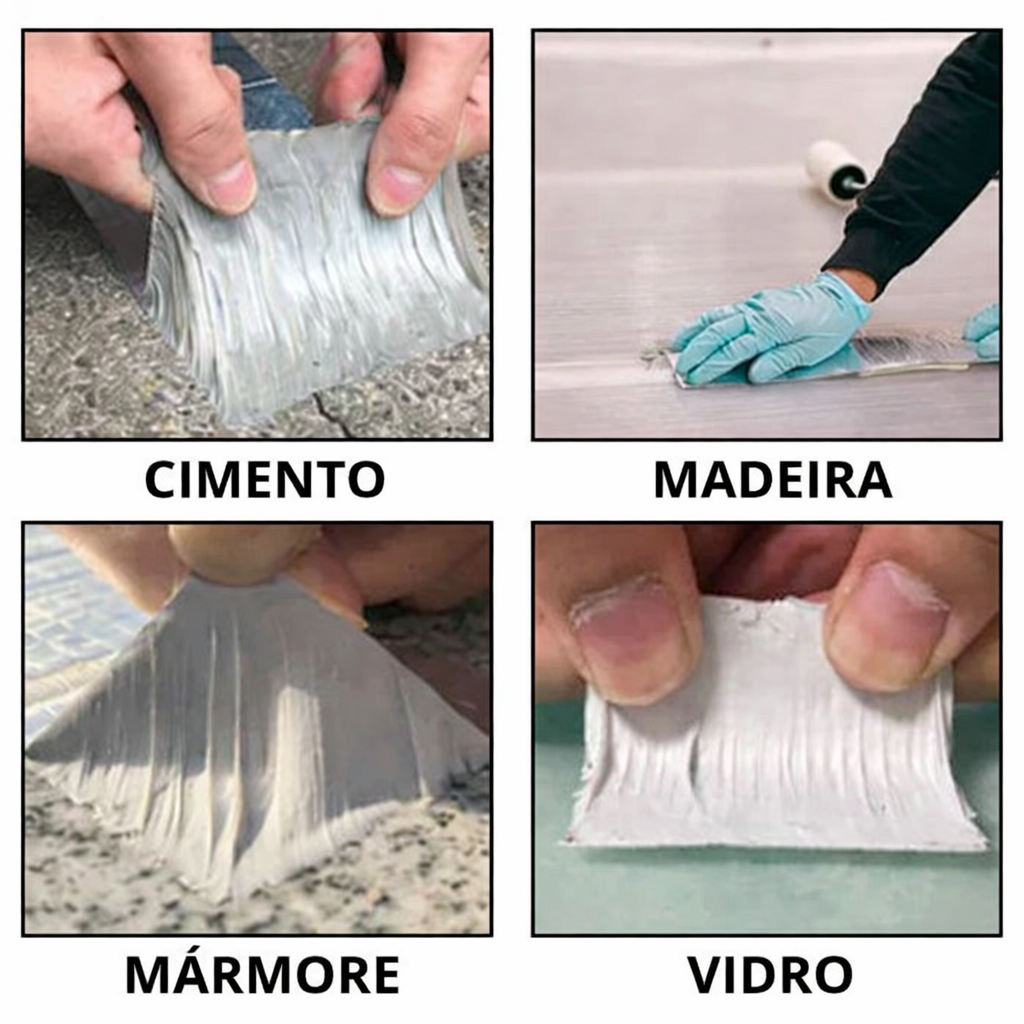 FITA IMPERMEÁVEL DE VEDAÇÃO ULTRARRESISTENTE À PROVA DE ÁGUA  - FLEX FORTE™