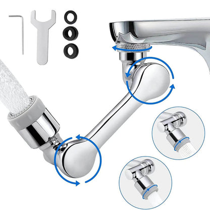 EXTENSOR DE TORNEIRA GIRATÓRIO UNIVERSAL 1080° - FLEXIFLOW™